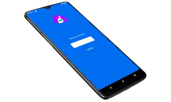 Nahoft app open on an Android phone